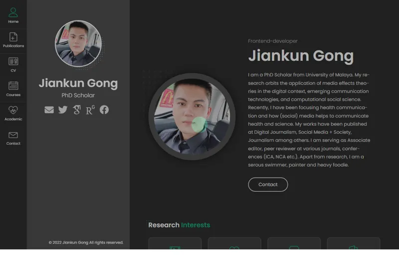 Jiankun Gong 网页长截图