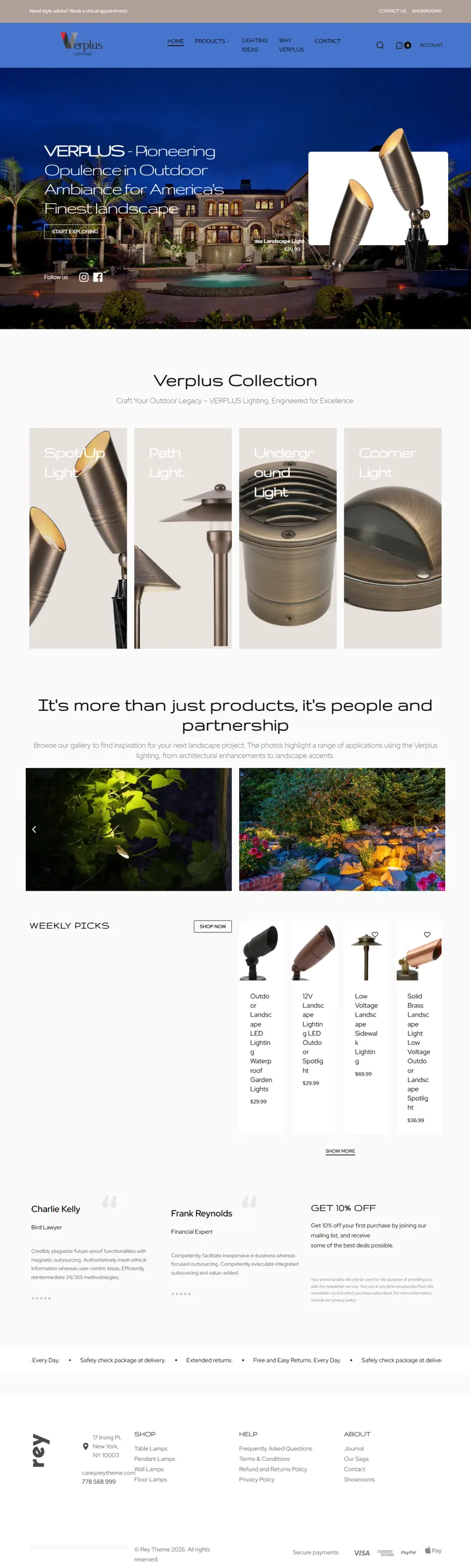 verpluslighting.com 网页长截图